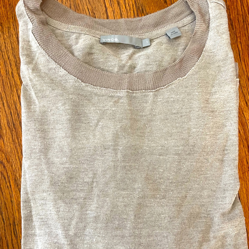 Vince linen T-shirt